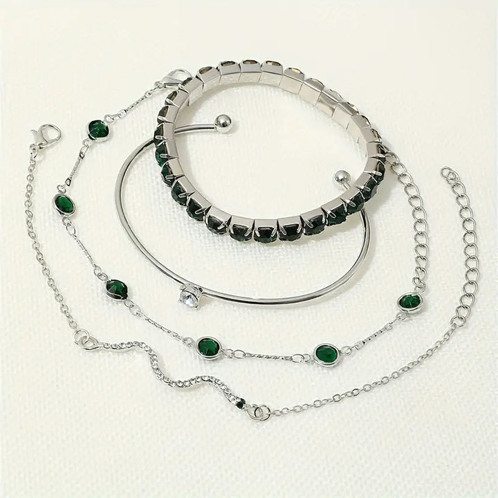 Exquisite Emerald Bracelet Collection