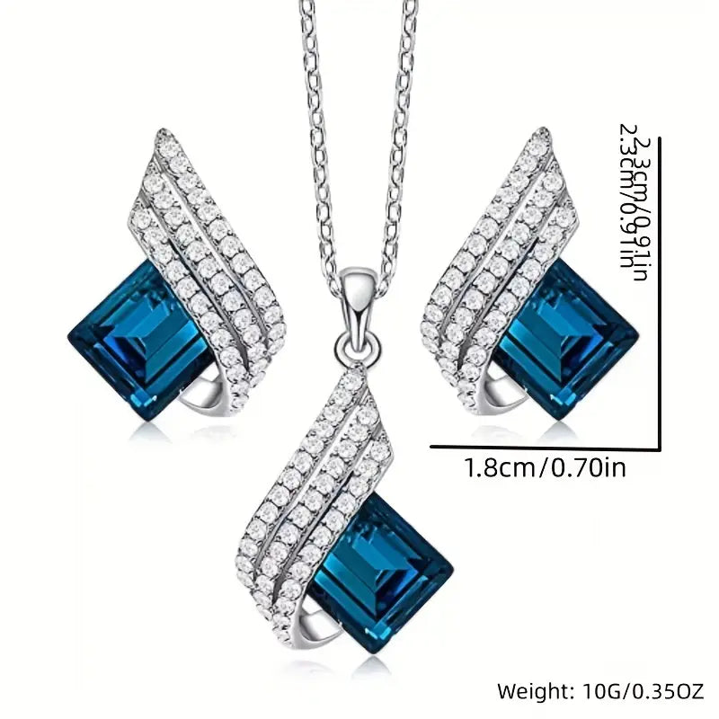 Aurora Blue Jewelry Collection