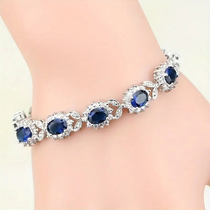 Sky Blue Vein Bracelet