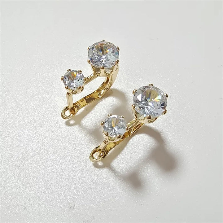 European & American Zirconia Earrings