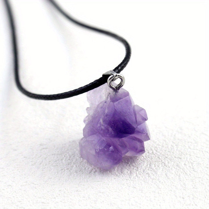 Maria Amethyst Pendant Necklace