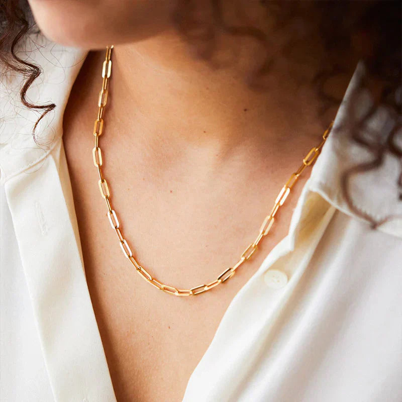Gold Elegant Chain Necklace
