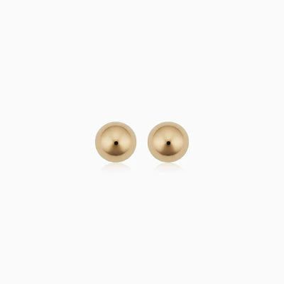Gold Orbe Earrings