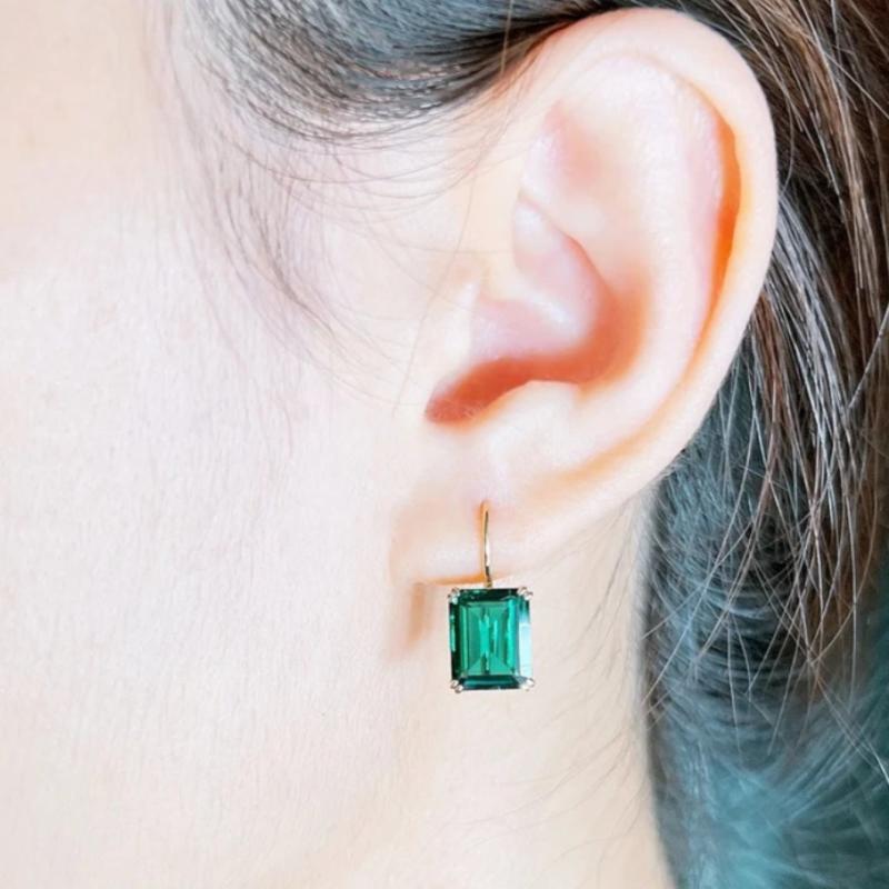 Emerald Mila Earrings