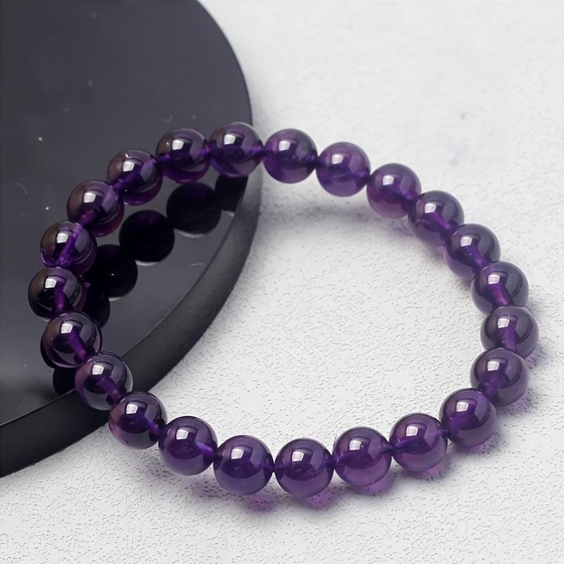 Milena Amethyst Bracelet" can be rewritten as "Milena Amethyst Gemstone Bracelet.