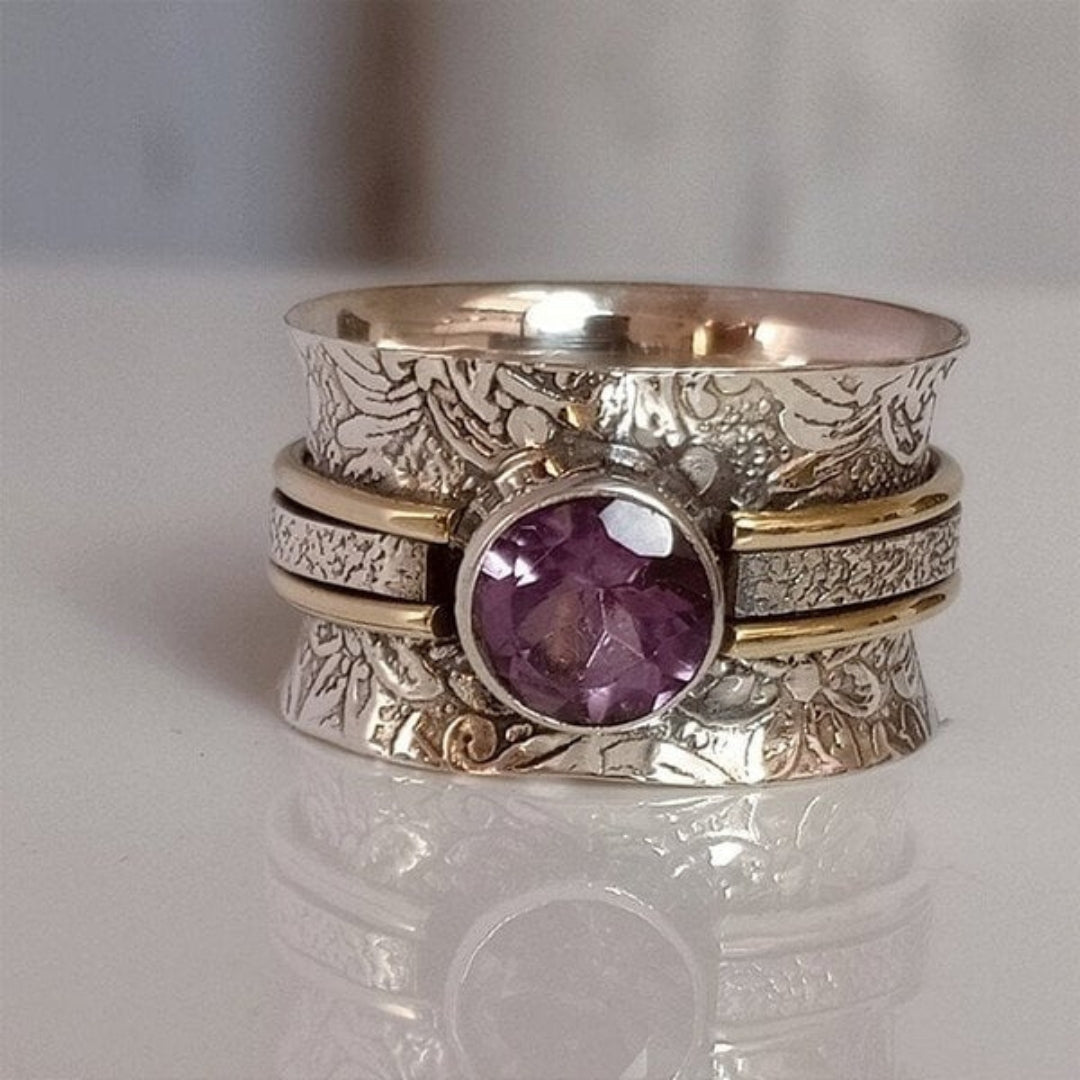 Bohemian Crystal Meditation Ring" can be rewritten as "Boho Crystal Meditation Ring.