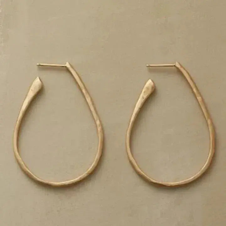 Classic Gold Hoop Earrings