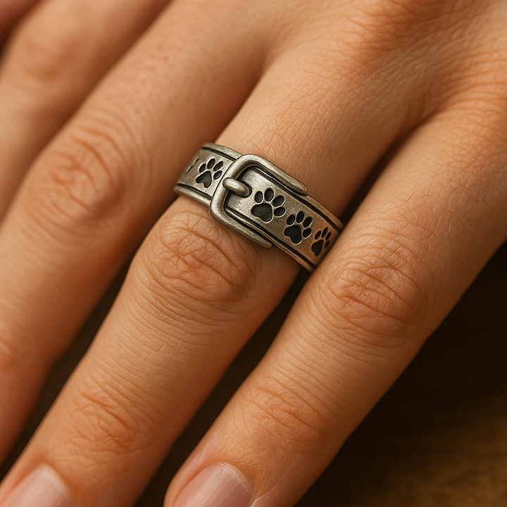 Chic Dog Collar Ring