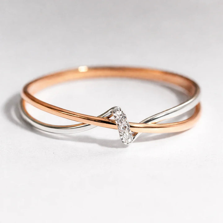 Adjustable Mother-Daughter Infinity Ring – Endless Love