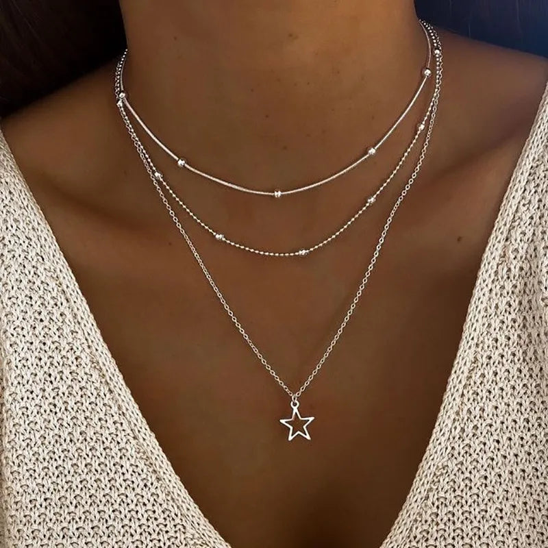 Retro Star Choker