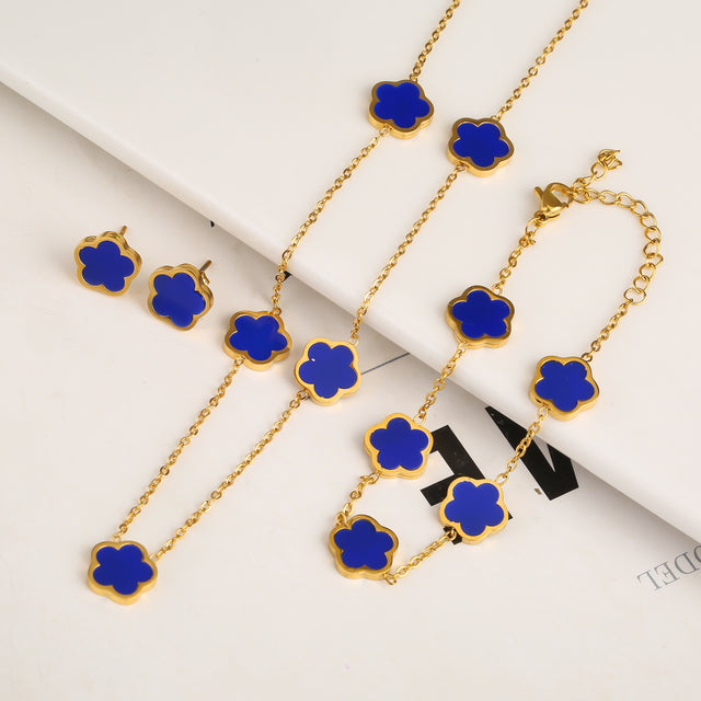 Tree-Shaped Jewelry Set