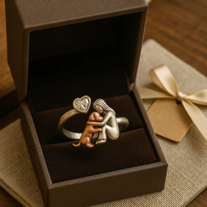 Adjustable Dog Love Ring