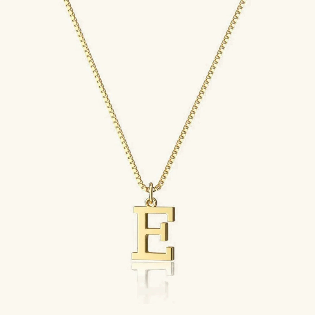 Gold Initial Necklace