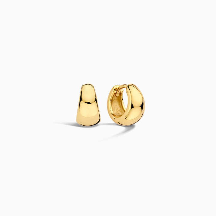 Gold Lumière Hoop Earrings