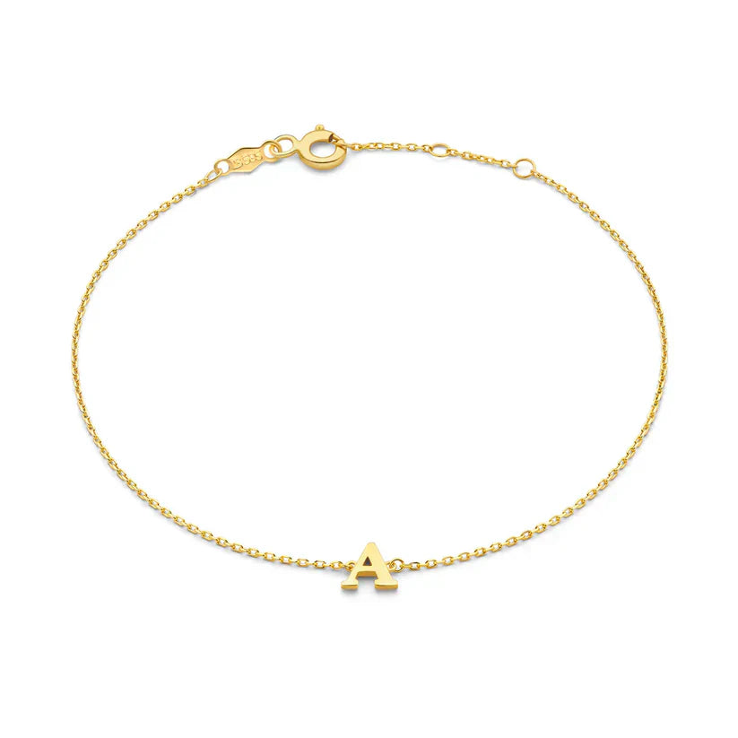 Personalized Elegance Initial Bracelet