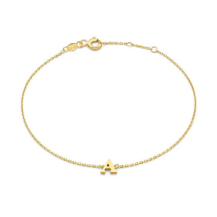 Personalized Elegance Initial Bracelet