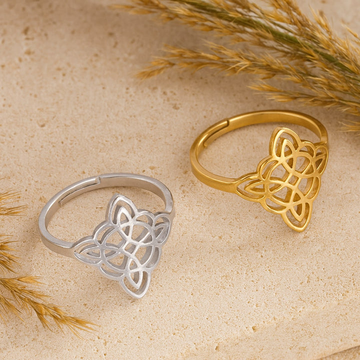 Adjustable 'Eternal Protection' Ring