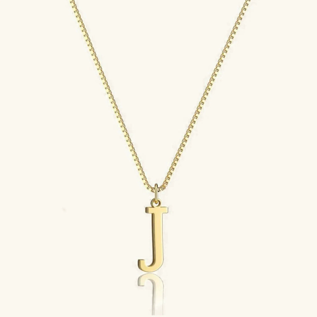 Gold Initial Necklace