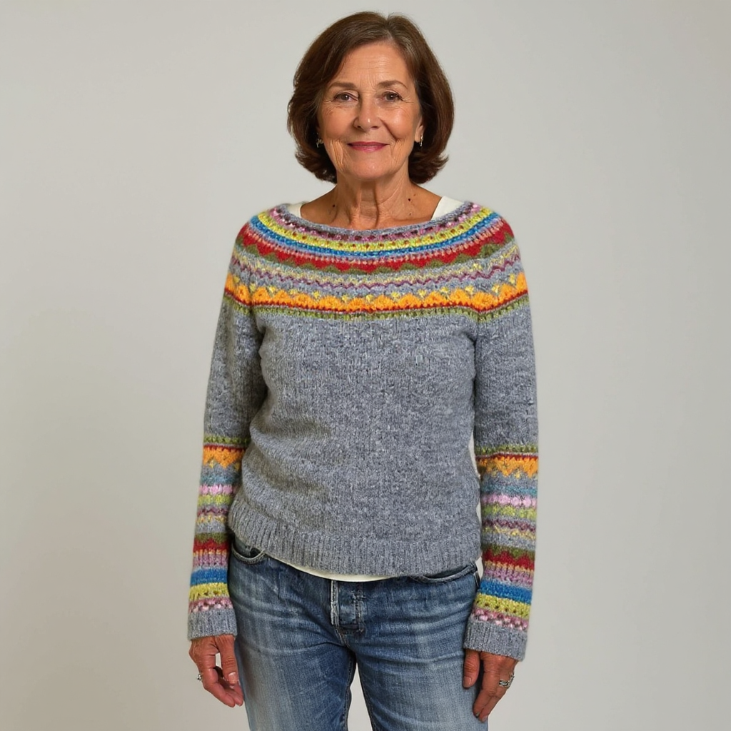 Joanna | Vintage Icelandic Knit Sweater