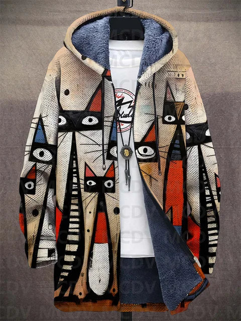 Livia - Art-Inspired Luxury Cardigan