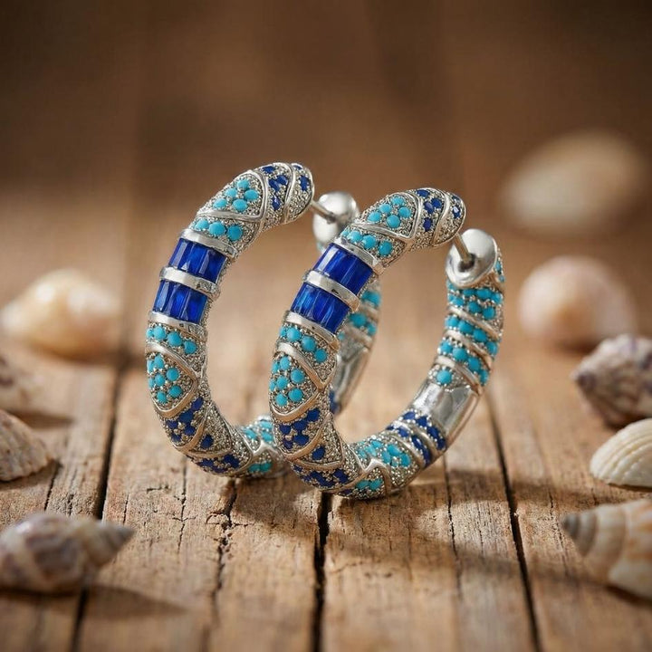 Asteria | Ocean Wave Earrings