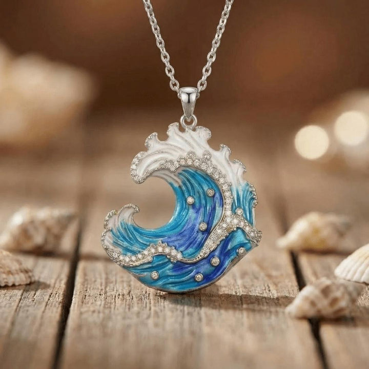 Zephira | Timeless Wave Pendant