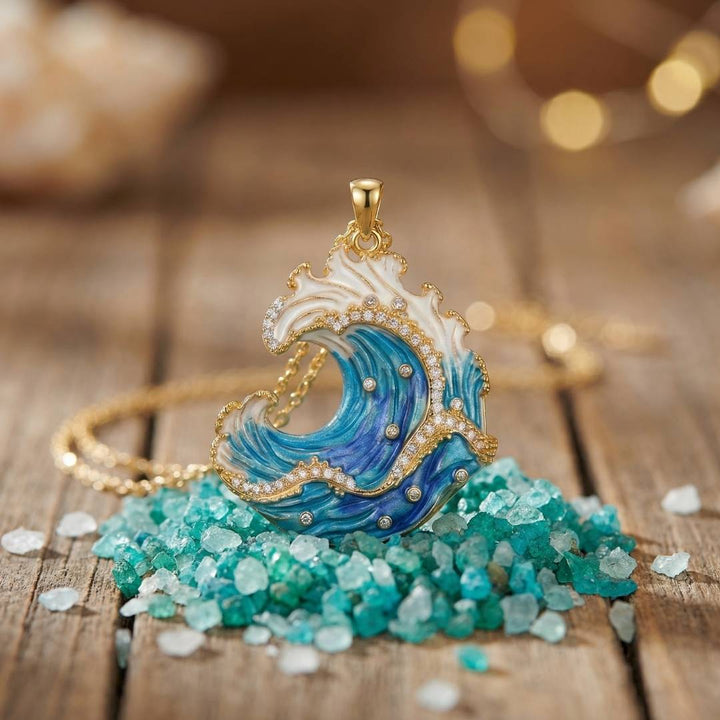 Zephira | Timeless Wave Pendant
