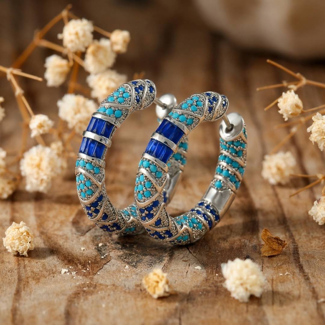 Asteria | Ocean Wave Earrings