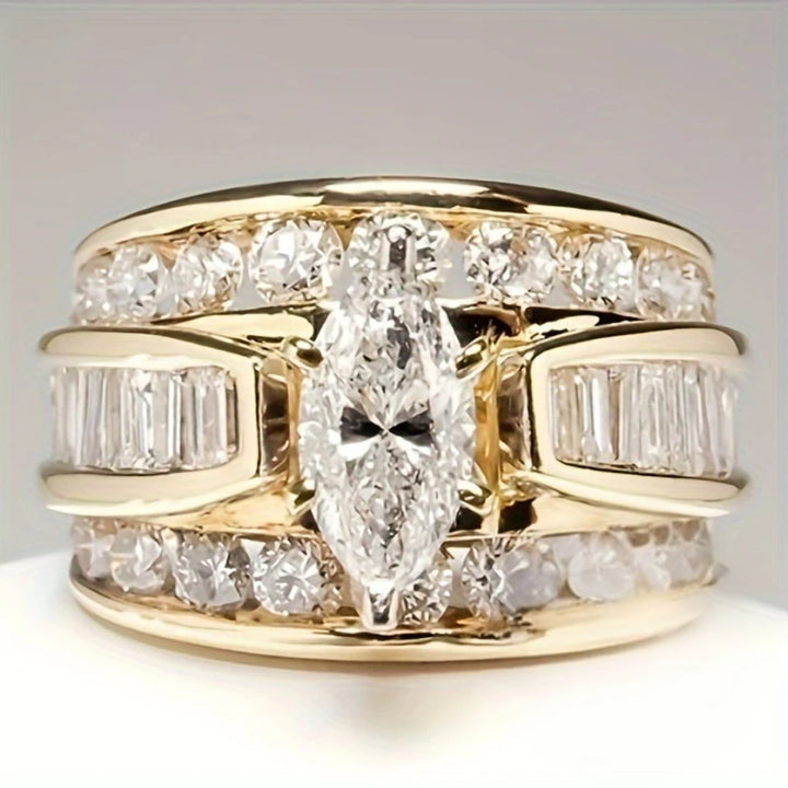 Radiant Gold Ring