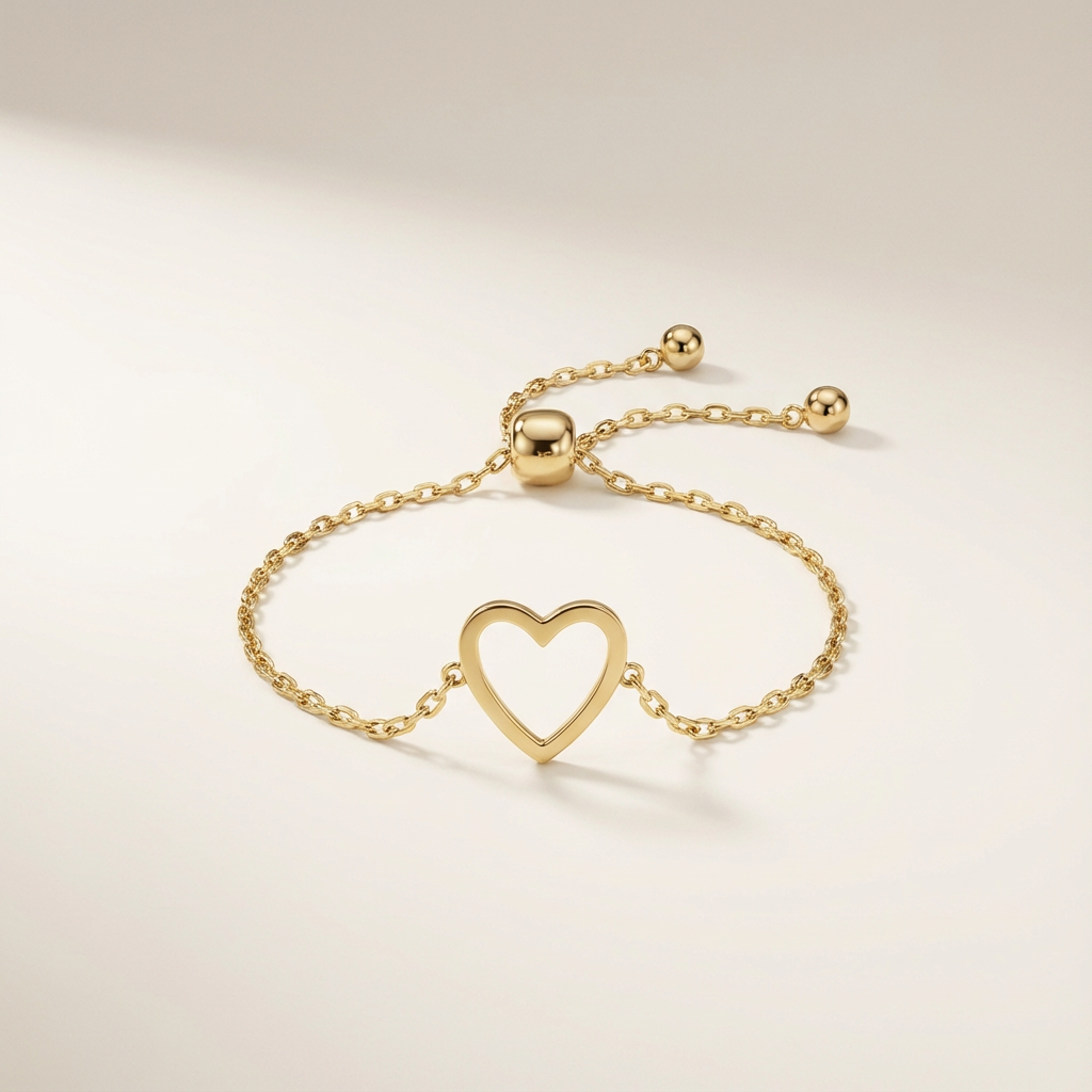 Love Matching Hearts Bracelet