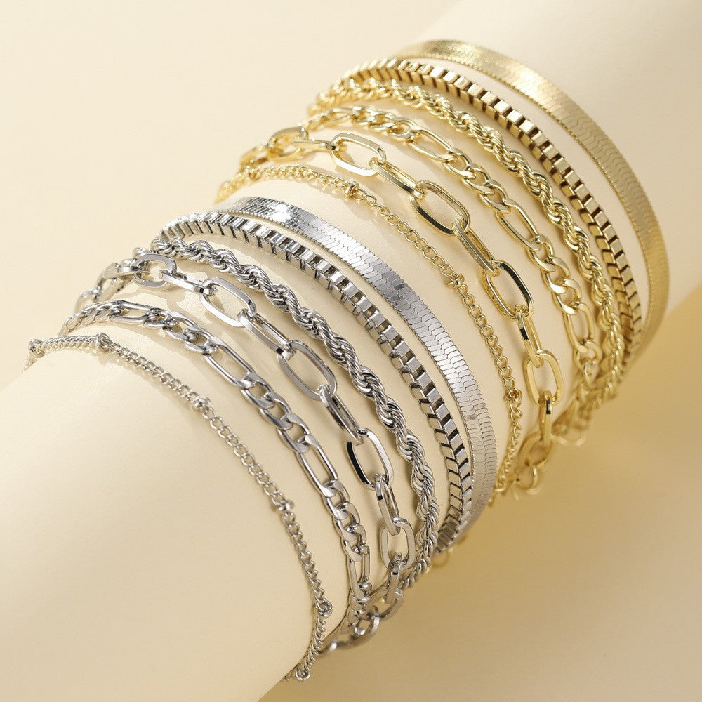 Valentina Gold Bracelet Set