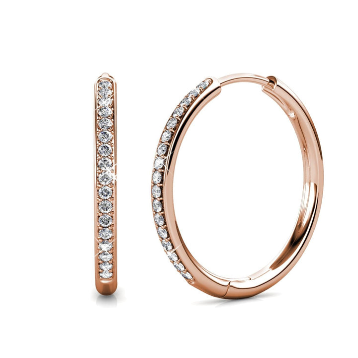 Diana Gold Pavé Earrings