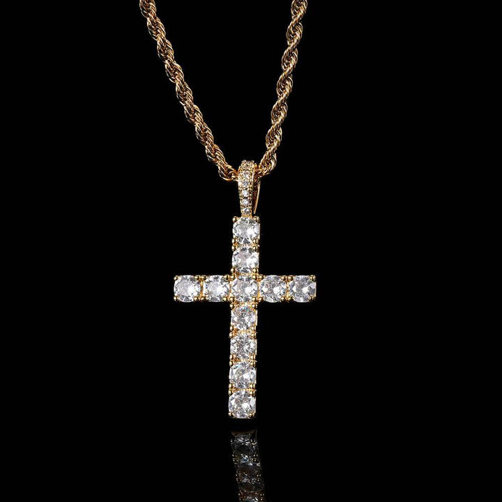 Gold Cross Collar