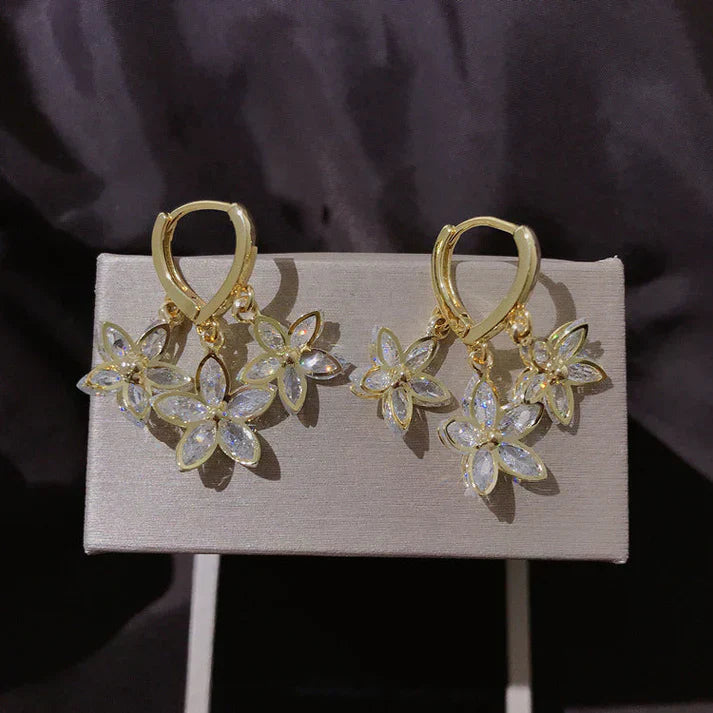 Spring Star Pendant Earrings