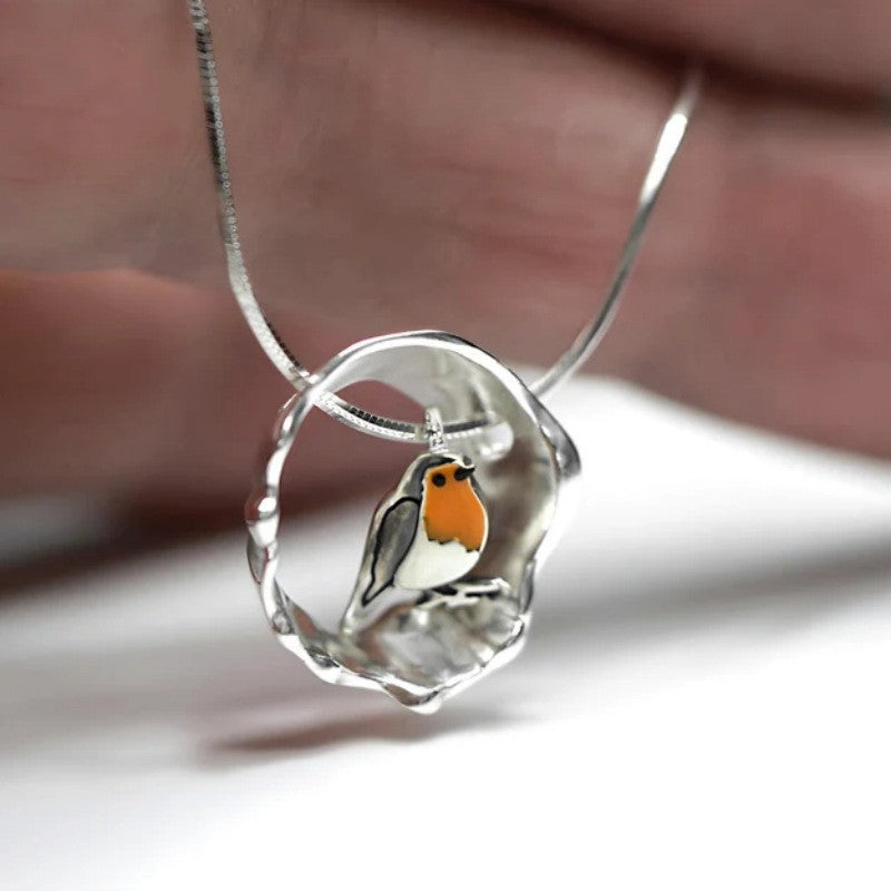 Handmade Delicate Bird Collar