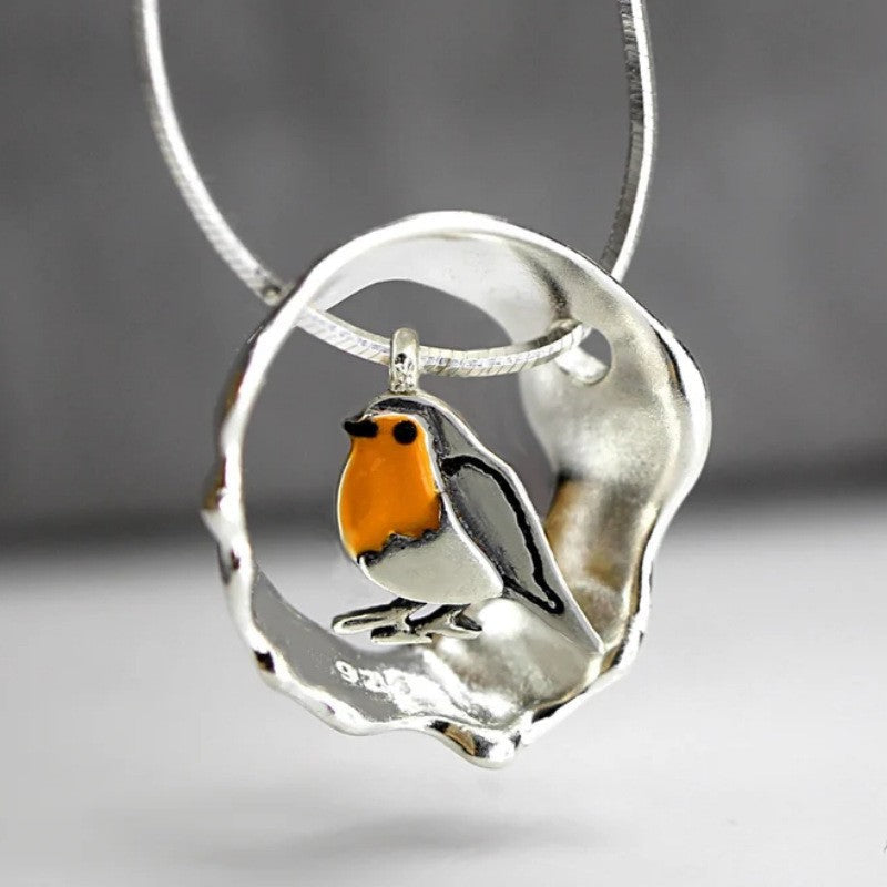 Handmade Delicate Bird Collar