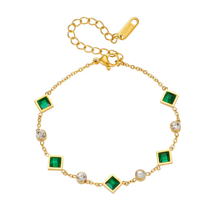 Emerald Carolina Bracelet