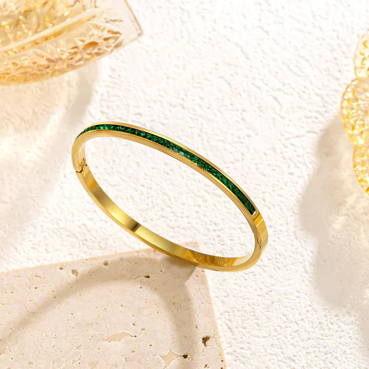 Sky Emerald Bracelet" can be rewritten as "Celestial Emerald Bracelet.