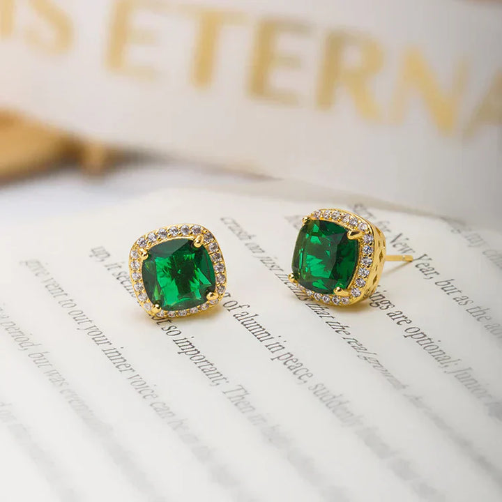 Carina Emerald Earrings