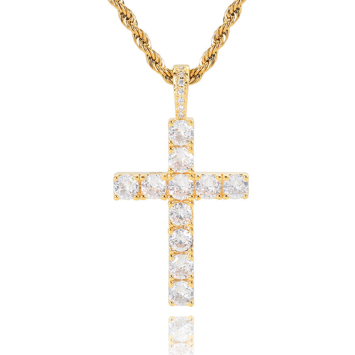 Gold Cross Collar
