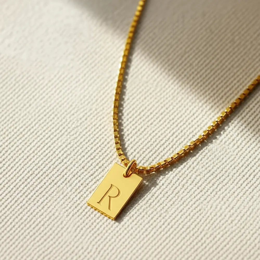 Initial Promise Necklace