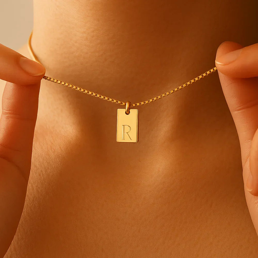 Initial Promise Necklace