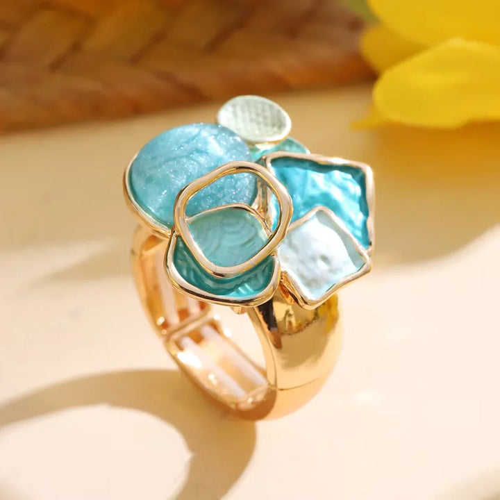 Artistic Floral Ring