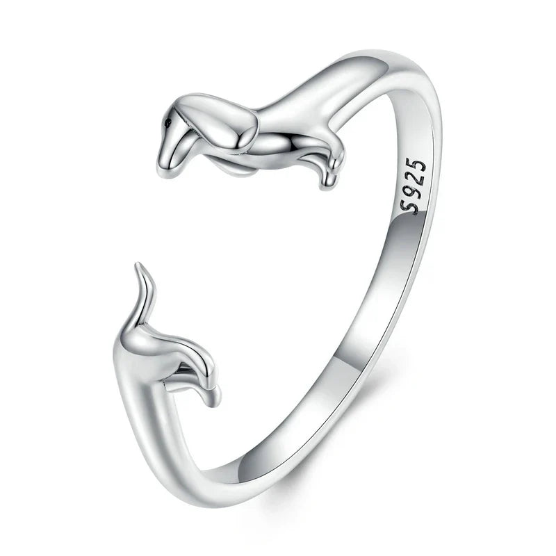 Adjustable Dachshund Ring