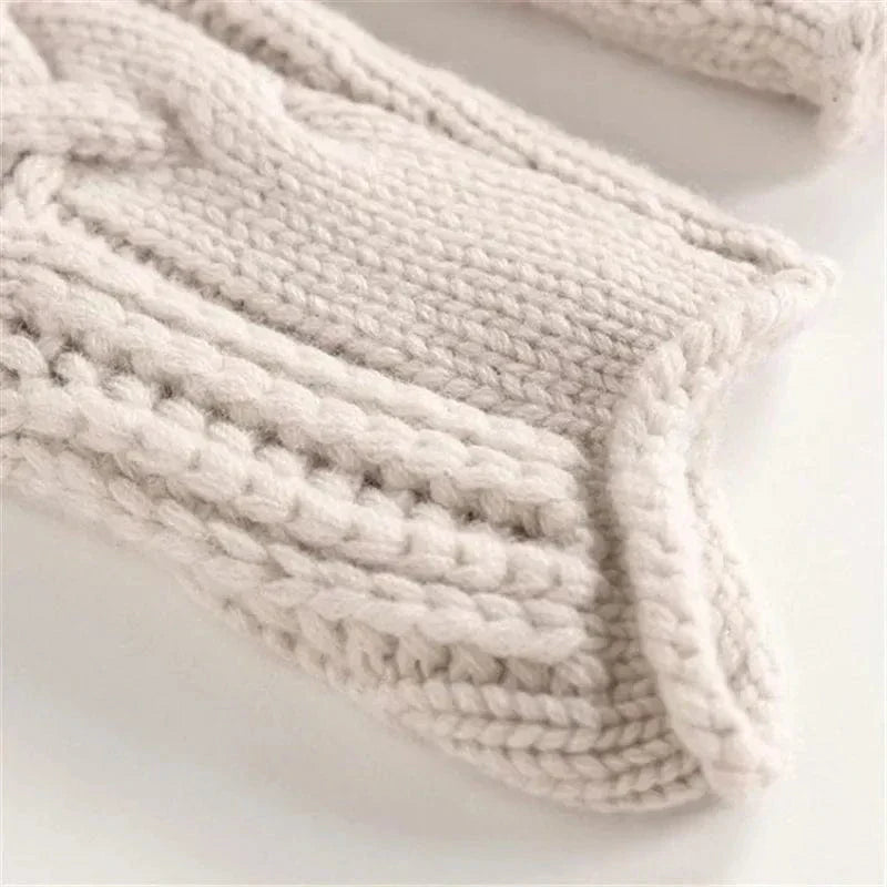 Kensia – Cashmere Jumper with Cable Knit