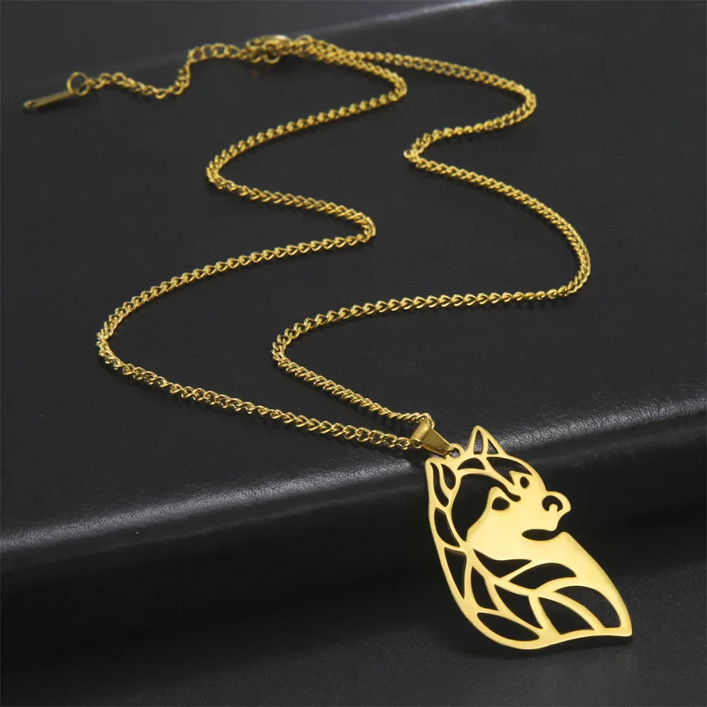 Silver and Gold Husky Collar