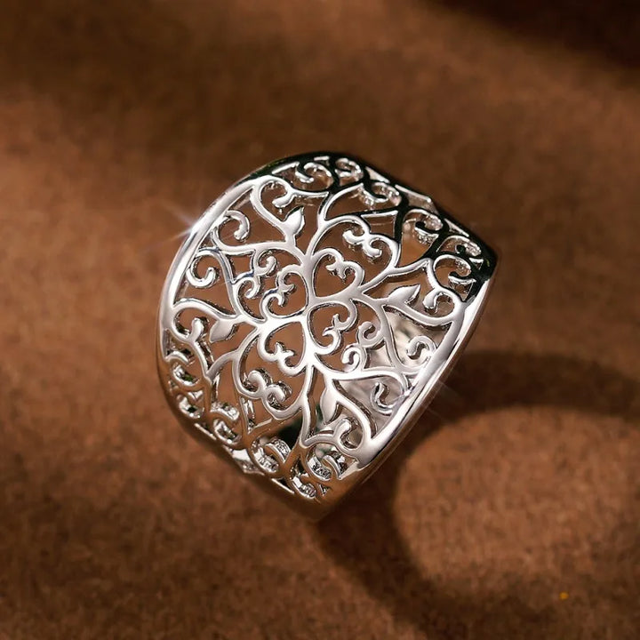 Silver Heart Ring