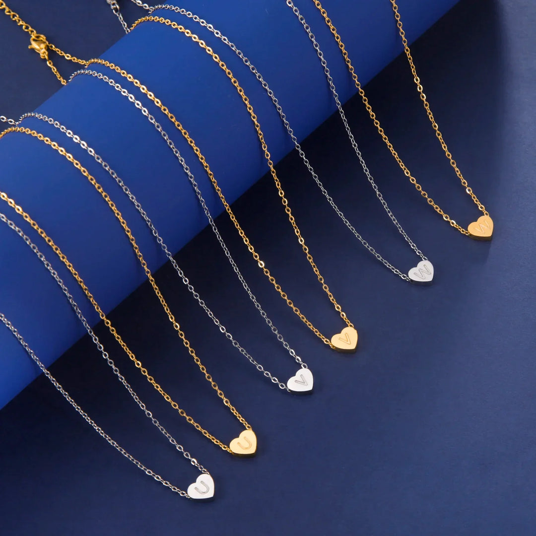 Personalized Timeless Heart Necklace