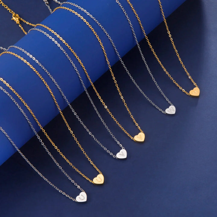 Personalized Timeless Heart Necklace