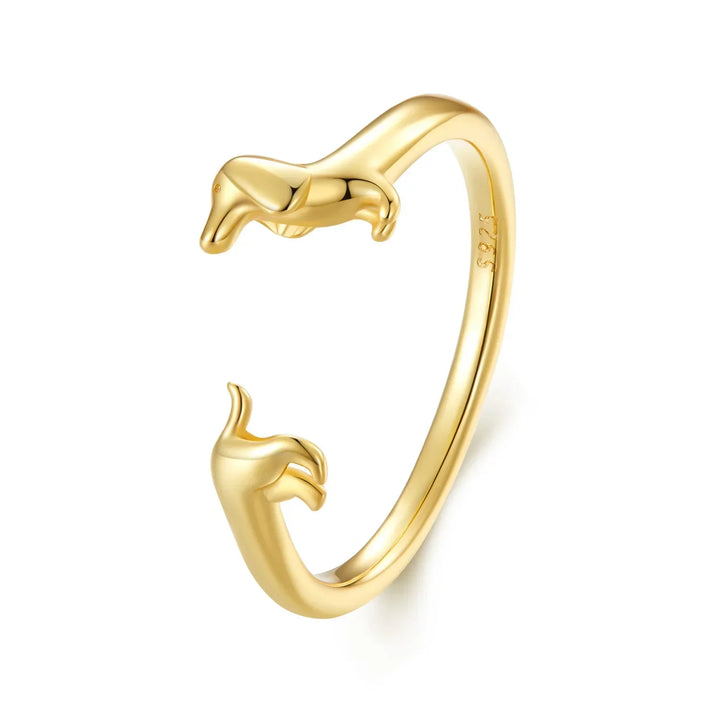 Adjustable Dachshund Ring